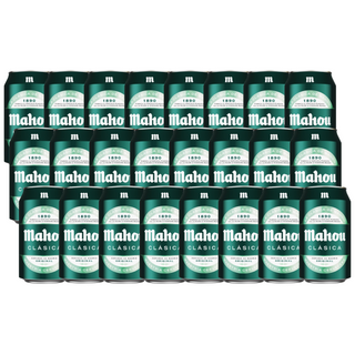 Pack 24x Mahou Clásica Cerveza Lata 330ml
