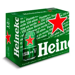 Cerveza Heineken Pack 12 X 33 Cl