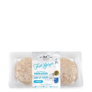 Fishburger di Merluzzo  2x80g - Salmon & Co