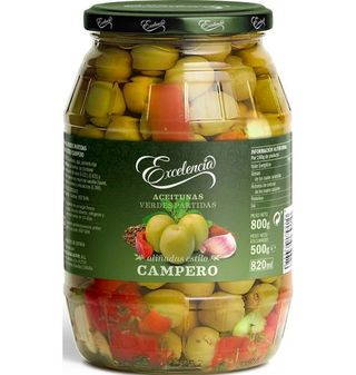 Aceitunas Excelencia Aliño Campero 450 G