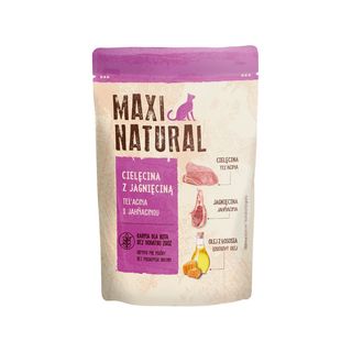 Maxi Natural Karma dla kota Cielęcina z jagnięciną 85 g
