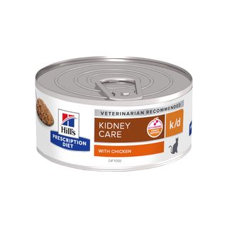 Hill’S Prescription Diet Kidney Care K/D Pollo Lata Para Gatos 0.18Kg