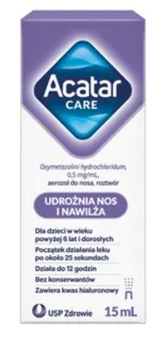 Acatar Care 500 µg/ml 15 ml