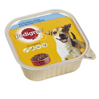 0.3 KG Pedigree Cordero y Pollo Tarrina en Paté para Perros (60019)