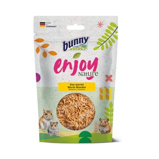 BunnyNature EnjoyNature Worm Wonder para conejos enanos y pequeños mamíferos