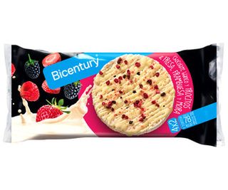 Tortitas Choco.Bco.C/Frut.Rj.Bicentury 4X2 131G