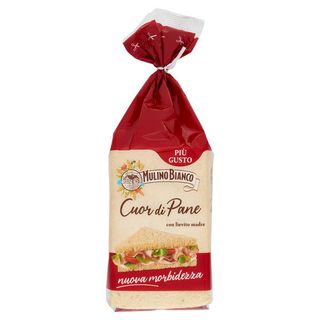 Mulino Bianco Cuor di Pane Pane Bianco Ideale per Tramezzino 325g - 8076809577465