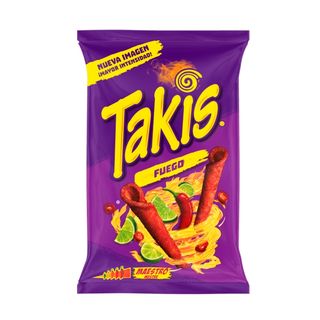 TAKIS Snacks Sabor Chile Y Lima, 140G