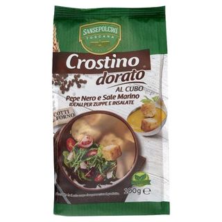 Sansepolcro Toscana Crostino Dorato Al Cubo Pepe Nero E Sale Marino 100 G - 153638