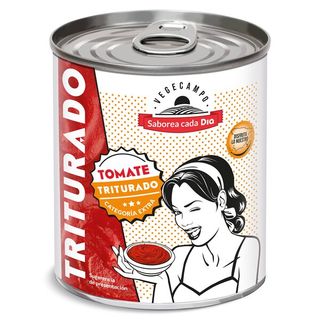 Tomate Triturado Vegecampo De Dia Lata 800 G