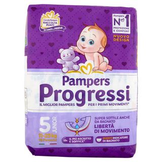 Pampers Progressi Junior 18 pz - 8001480307070