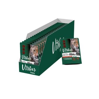 Virtus cat busta gr.85 fillets pollo manzo