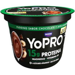 Pudding De Choco Y Avellana Yopro, Tarrina 150 G (26621599)