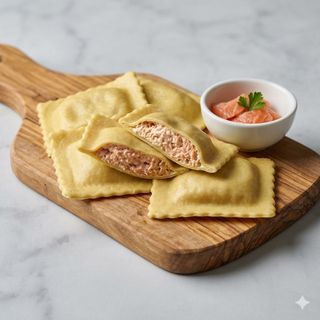 Ravioli Al Salmone CTS - 250G