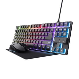 Combo Gaming Teclado + Ratón + Alfombrilla Trust Gxt 794 (8713439252279)