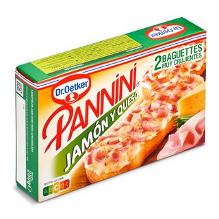 Pannini Jamón Y Queso 2 Unidades Dr. Oetker 250 G