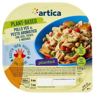 Plant Based: Pollo Veg Con Pesto Aromatico, Ceci, Patate E Nocciole 250G