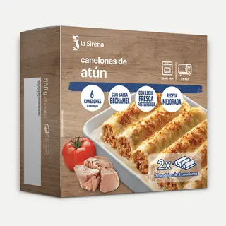 Canelones Atún 2X280 Gr.