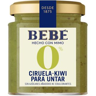 BEBÉ Mermelada 0% Ciruela Y Kiwi 230 G