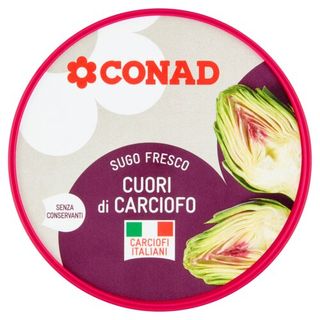 CONAD Sugo Fresco Cuori di Carciofo 200 g - 8003170070974