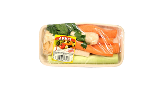 Warzywa Auchan - Włoszczyzna obierana tacka - 500 g