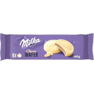 Galletas Chocolate Blanco Wafer, Paquete 180 G