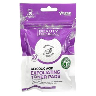 Almohadillas Limpiadoras y Exfoliantes Ácido Glicólico - Beauty Formulas - 30 unidades 5012251013772