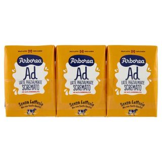 Arborea Ad Latte Parzialmente Scremato ad Alta Digeribilità 3 x 200 ml