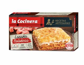 Lasaña Boloñesa Cocinera 500G