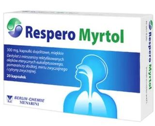 Respero Myrtol 300 mg 20 kapsułek