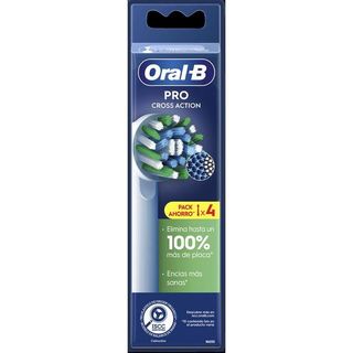 Recambio De Cepillo Oral-B Cross Action Pack 4 Uds. (25860297)
