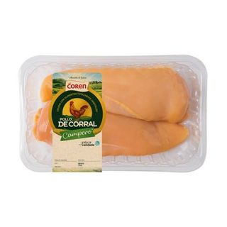 Pechuga De Pollo Corral Bandeja Peso Aproximado 400 G