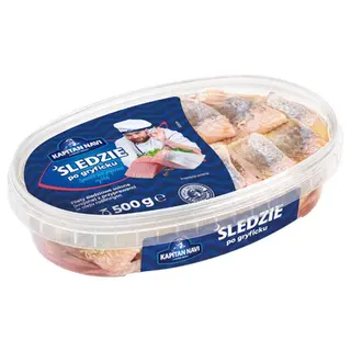 Kapitan Navi Śledzie po gryficku, 500 g