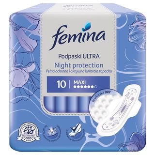 Femina Podpaski Ultra Maxi, 10 szt.