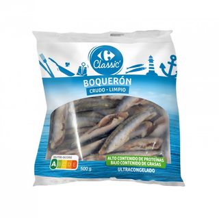 Boqueron Limpio Sin Cabeza Carrefour 500 Gr.