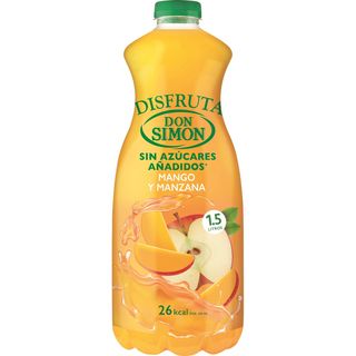 Néctar Mango Manzana Sin Azúcar, Botella 1,50 L