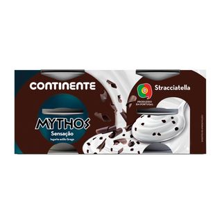 Iogurte Grego Mythos Stracciatella Continente (emb. 500 gr (4 un))