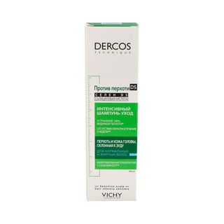 VICHY DERCOS CHAMPU ANTICASPA GRASA 200ML AHT