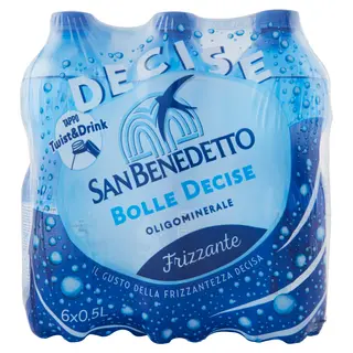 San Benedetto Oligominerale Benedicta Frizzante 6 X 0,5 L