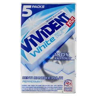 Vivident Xylit White Peppermint 5 Packs 67,5 G - 844399