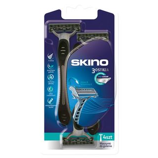 Skino Maszynki do golenia 3 ostrza, 4 szt.