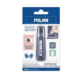 Blíster Cinta Correctora Cilíndrica Milan Serie 1918 5Mm X 6M (8411574096023)