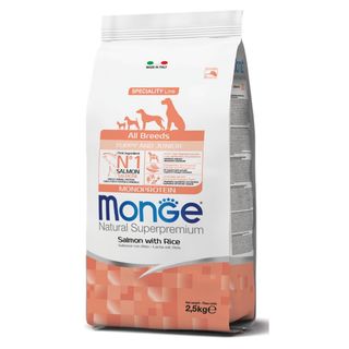 Monge natural superpremium puppy&junior all breeds con salmone 2.5kg
