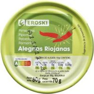 Alegría Riojana Eroski Lata 70 G (17790759)