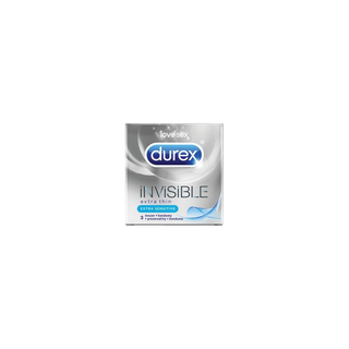 Durex Invisible Supercienkie prezerwatywy, 3 szt.