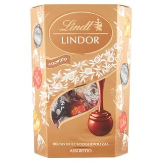 Lindt Cioccolatini Lindor Cioccolatini assortiti Scatola 200 g - 8003340072968