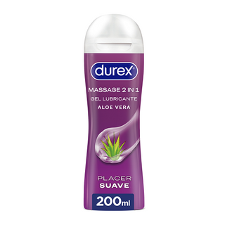 Durex Lubricante y Gel de Masaje Suave con Aloe Vera 200ml