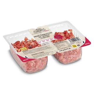 Mini Taquitos De Jamón Nuestra Alacena De Dia Bandeja 2 X 75 G