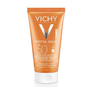 Vichy Idéal Soleil Tinted Mattifying Face Fluid Spf 50