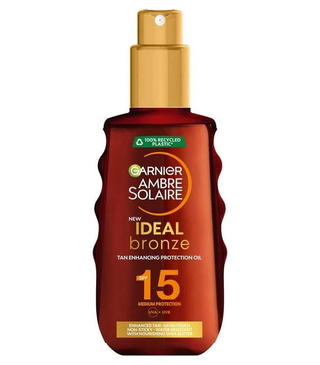 Garnier Ambre Solaire Ideal Bronze Olejek przyspieszający opalanie SPF15